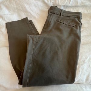 GAP twill tan pants size 10